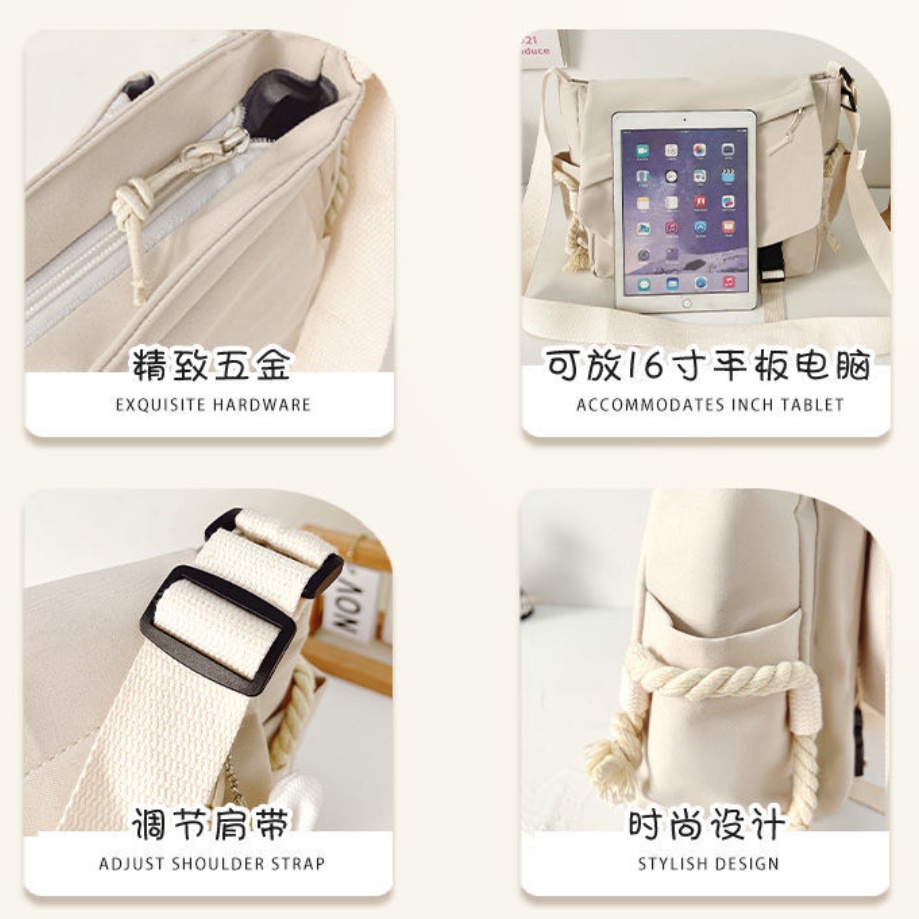 Túi Xách Canvas Cỡ Lớn In Hình BLACKPINK Thời Trang Cho Nữ