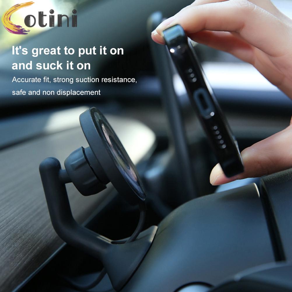 Đế Sạc Điện Thoại Không Dây Có Nam Châm Cho Tesla Model 3 Y