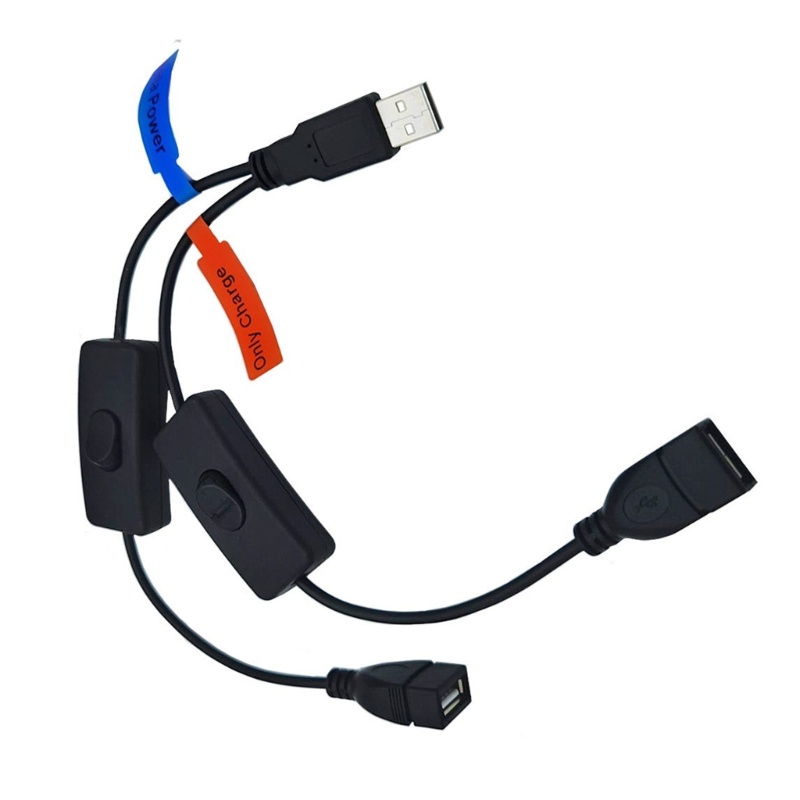 Dây Cáp Chia 1 Đầu Cắm Sang 2 Cổng Cắm USB Tiện Dụng