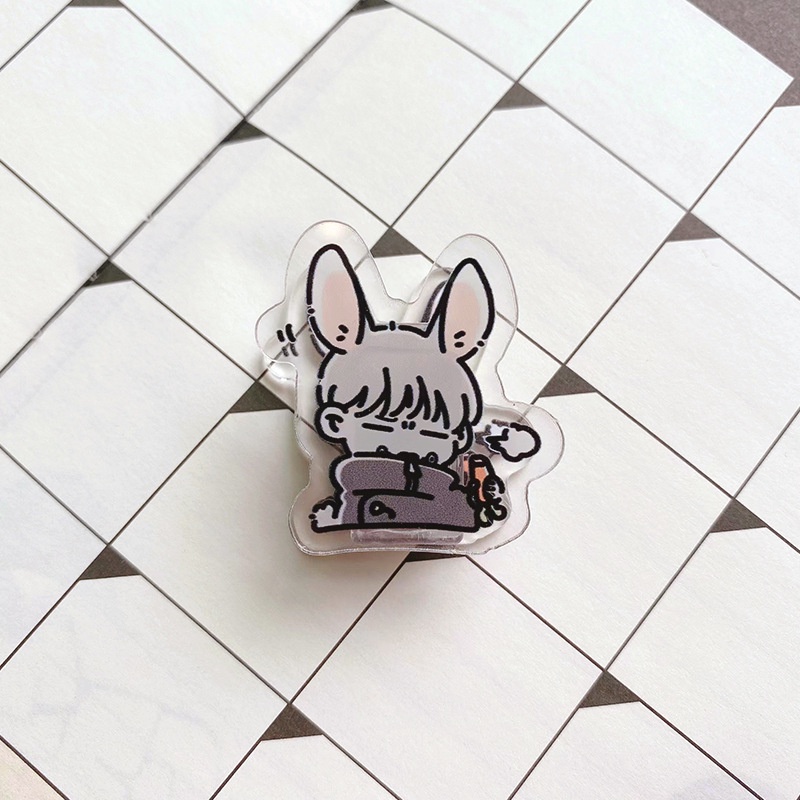 Bìa Đựng Tài Liệu Bằng Nhựa Acrylic Hai Mặt Họa Tiết Hoạt Hình Anime 24H