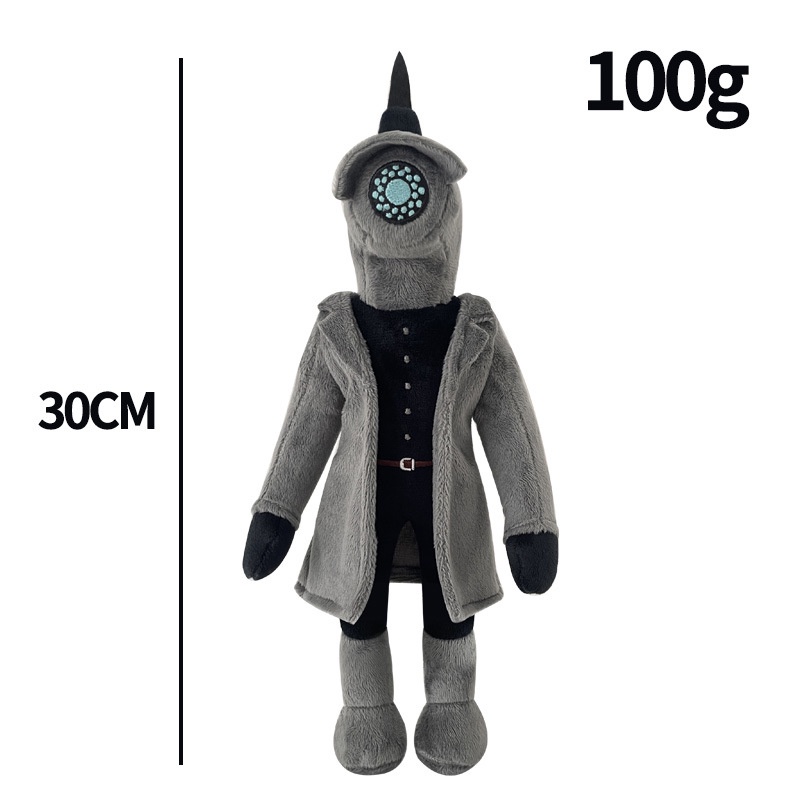 Yela new skibidi toilet búp bê sang trọng quà tặng cho trẻ em titan monitor man ufo toilet man camera man đồ chơi nhồi bông cho trẻ em