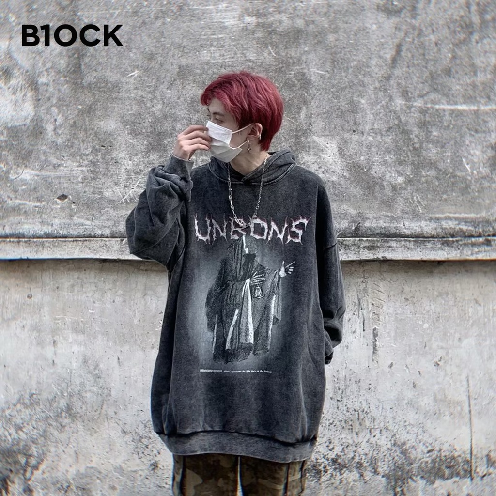 B1OCK Áo khoác áo hoodie sweaternỉ siêu rẻ phù hợp nam nữ 2023 NEW BK230803 C90AJ3U