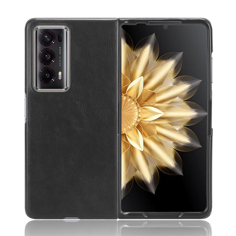 Ốp Lưng Chất Liệu PC Phối Da PU Cho Honor Magic V2 Huawei Honor Magic V2 5G 2023 VER-AN10