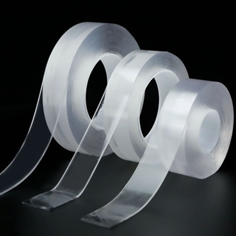 Miếng dán nano trong suốt có thể tái sử dụng keo dán tường chống thấm nước băng keo hai mặt tss