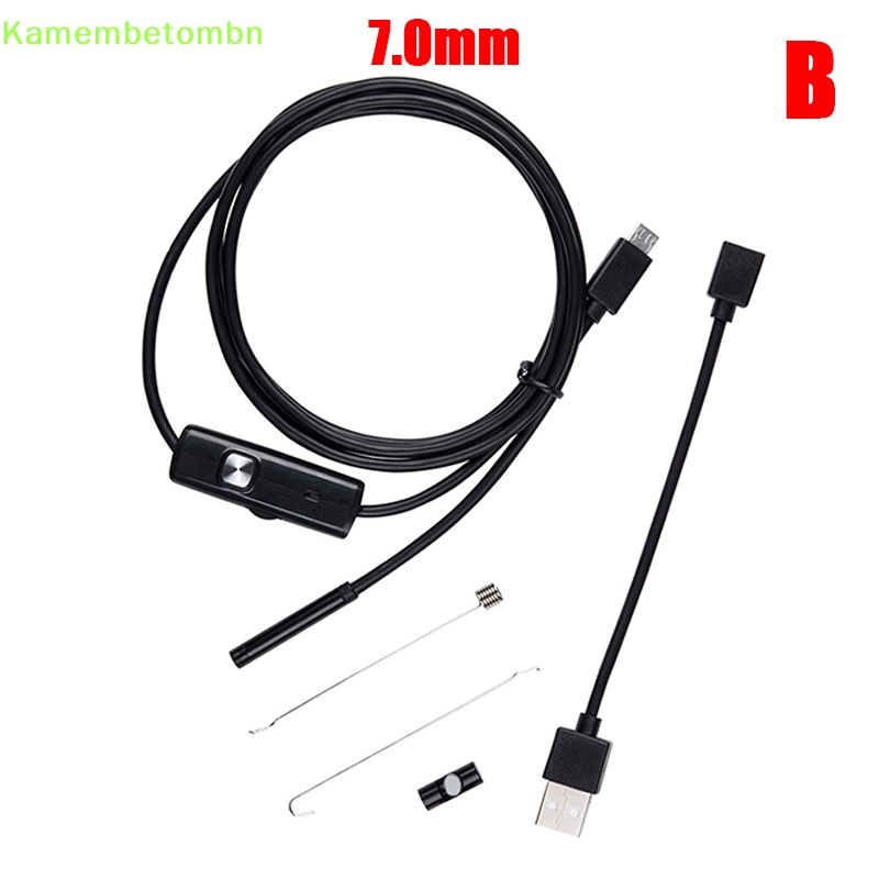 Camera nội soi mini kamembbn camera usb 7mm / 5.5mm cho android inspection borescope vn