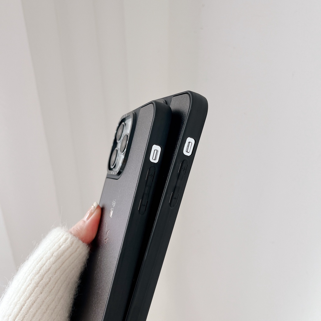 Blvck Ốp Lưng Hình Đầu Lâu Và Hoa Hồng Cho iphone 15 14 13 12 11 pro max plus