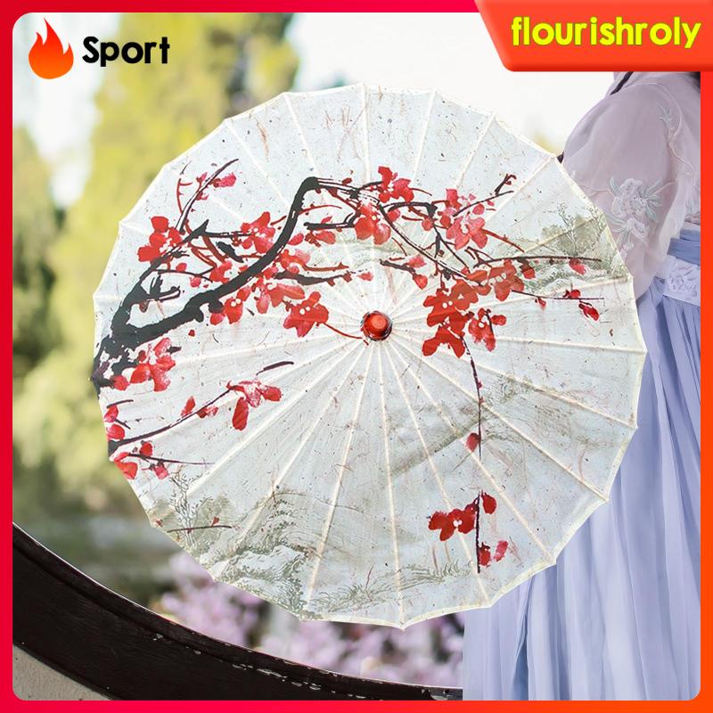 Phong cách trung quốc ô giấy dầu trang trí thủ công phụ nữ quà tặng dù che cho đám cưới trang phục sự kiện cô dâu