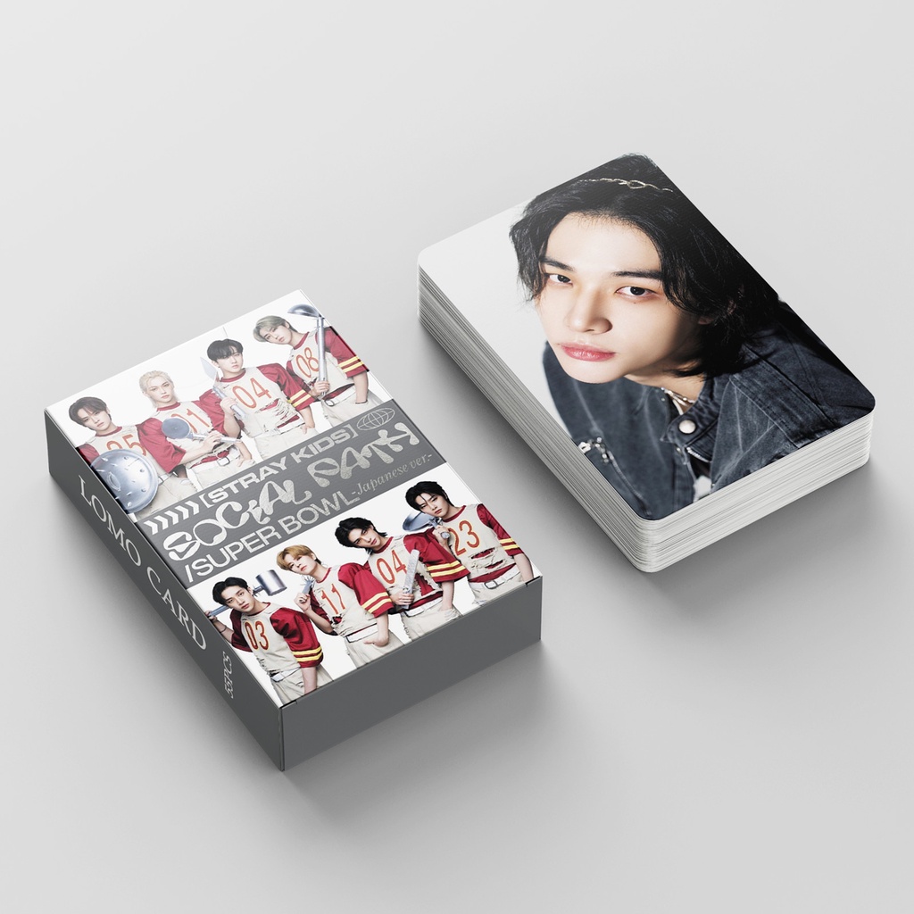 Linxx 55 chiếc stray kids social path album lomo card kpop photocards series bưu thiếp