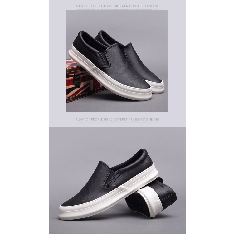 Slip on - Giày lười da nam thương hiệu BAODA mẫu mới 2023 - Mã SP 8037