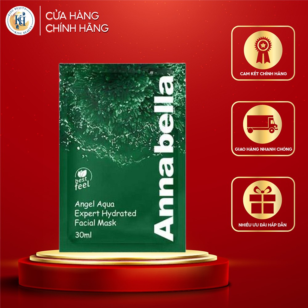 Mặt nạ tảo biển Annabella Angel Aqua Expert Hydrated Facial Mask 30ml