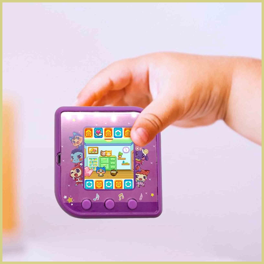 Máy trò chơi thú cưng điện tử mới hoài cổ kỹ thuật số vật nuôi trẻ em đồ chơi màn hình màu máy chơi game cầm tay ảo cho bo aseavn