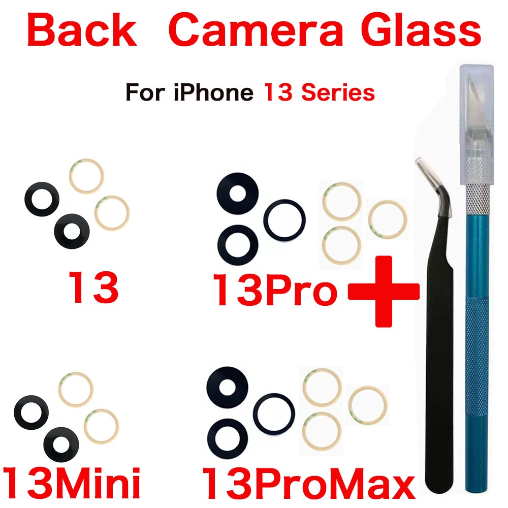 Thay thế mặt kính camera sau cho iphone x xr xs 11 12 13 14 mini pro max và công cụ xóa