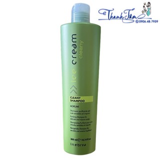 Dầu gội hạn chế gàu cho tóc dầu Inebrya Ice Cream Cleany Shampoo 300ml