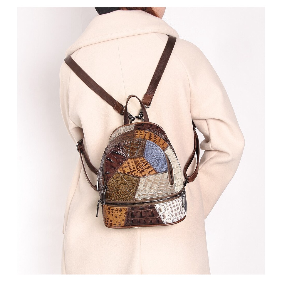 Ba lô thời trang cobbler legend cho nữ ba lô túi da cao cấp