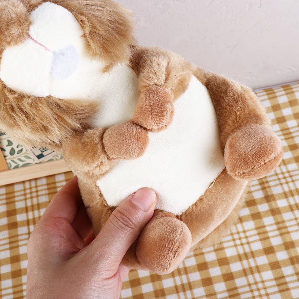 Willis Đồ chơi nhồi bông Hình Chú Sóc Chuột hamster Đuôi Dù Lớn Mềm Mại Trang Trí Nhà Cửa