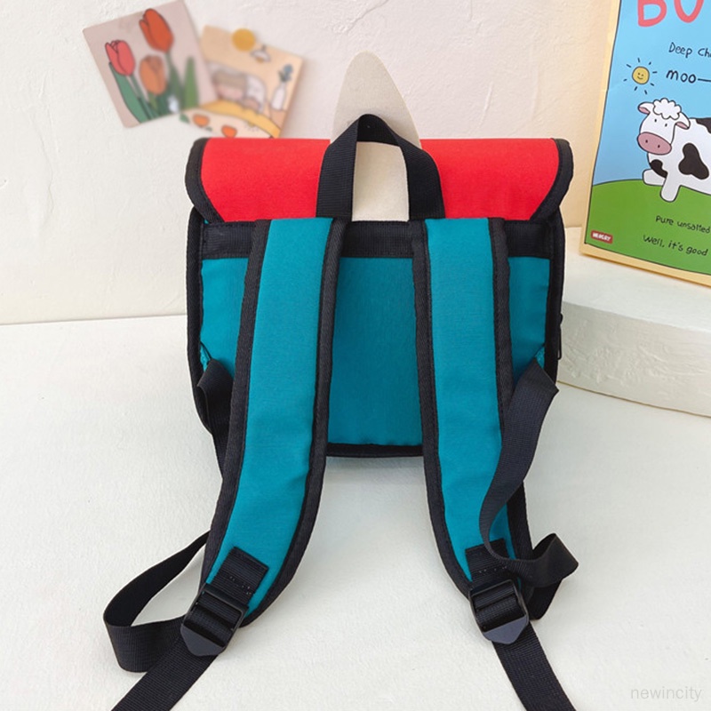 Korean kids girls boys kindergarten cartoon ultra-light backpack school bag