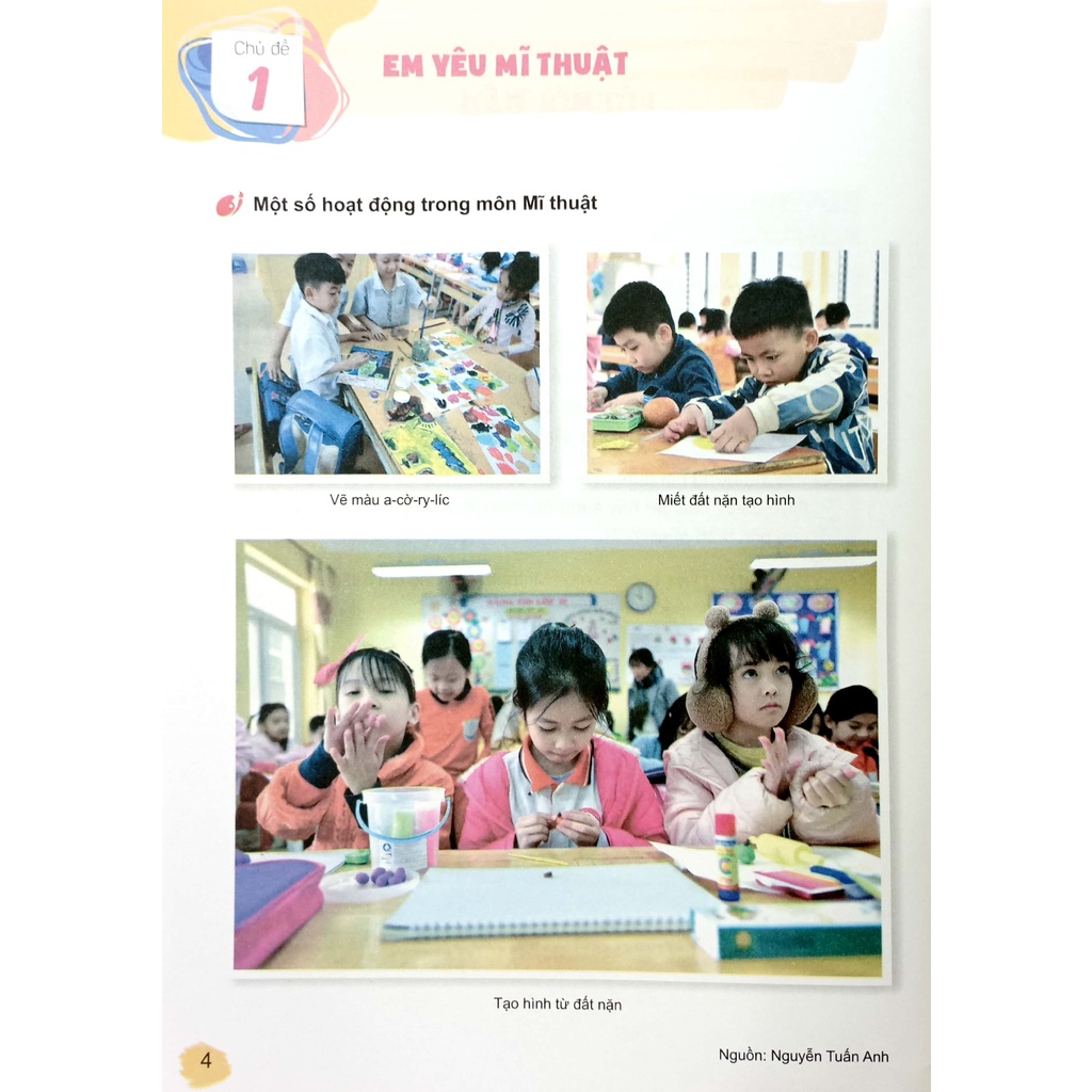 Sách Vở Bài Tập Mĩ Thuật 3