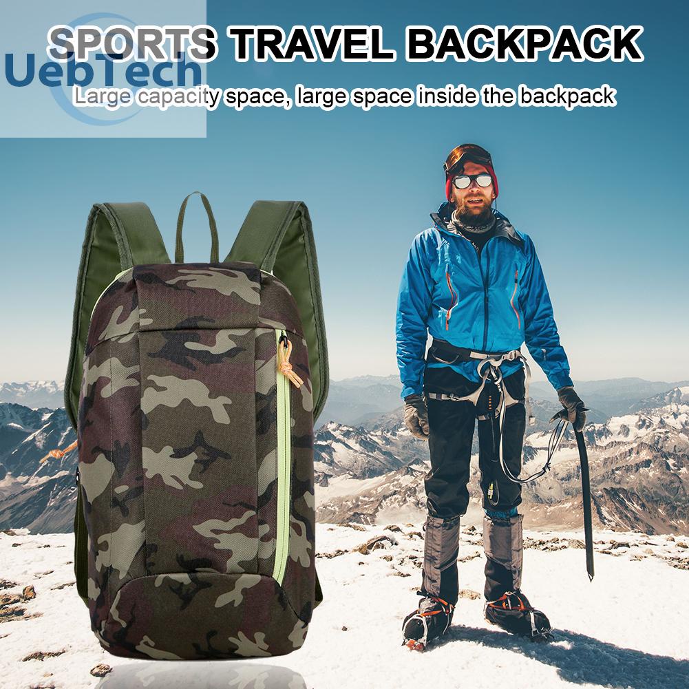 Balo đi bộ đường dài ngoài trời 10l túi chống nước cho nam nữ ngụy trang