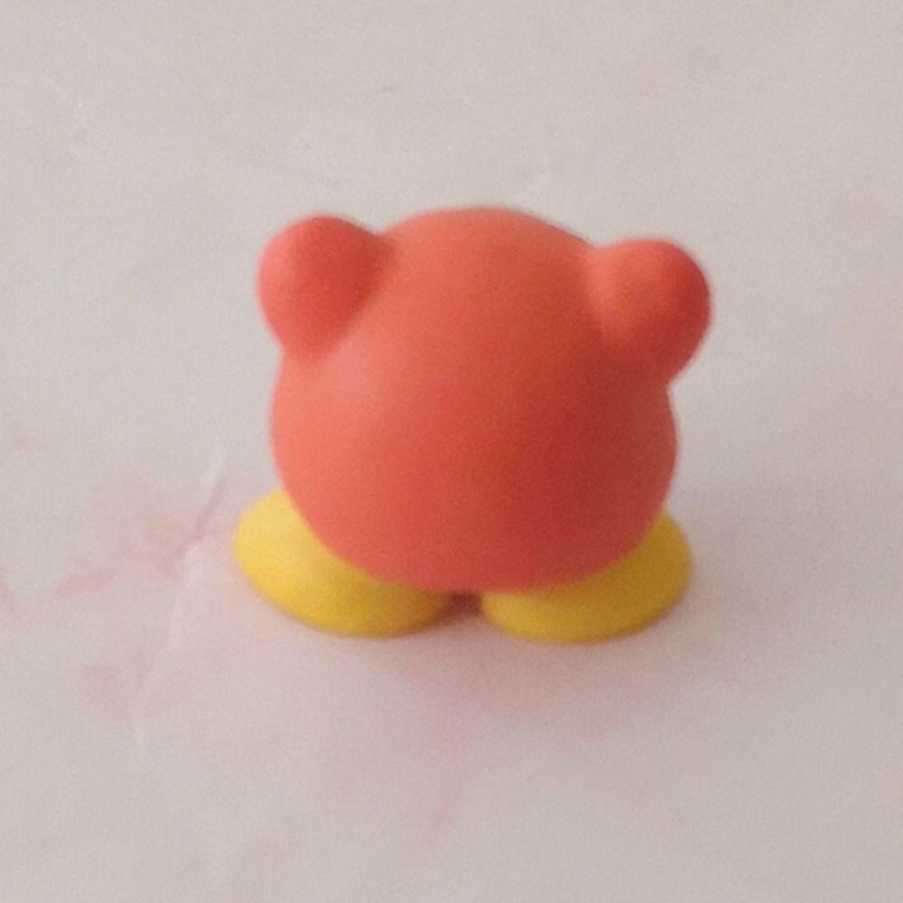 Mmluck kirby figurine doll, vật liệu tự làm hình anime, đồ chơi mô hình kirby ngôi sao hồng dễ thương pvc sưu tầm