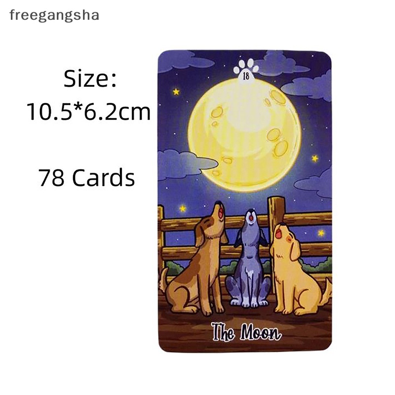 Labradorable tarot card lời tiên tri số phận bói toán bộ bài gia đình ban tiệc trò chơi bói bài trò chơi người mới bắt đầu thẻ fdh