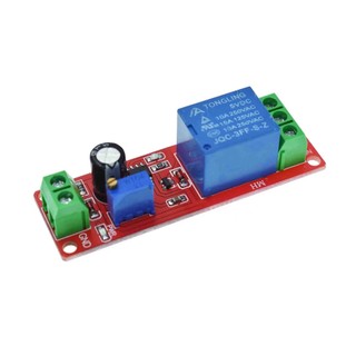 Hẹn giờ trễ Rơle Ngắt kết nối Mô-đun rơle Công tắc trễ thời gian DC 12V cho Robot & Xe thông minh DIY Điện tử