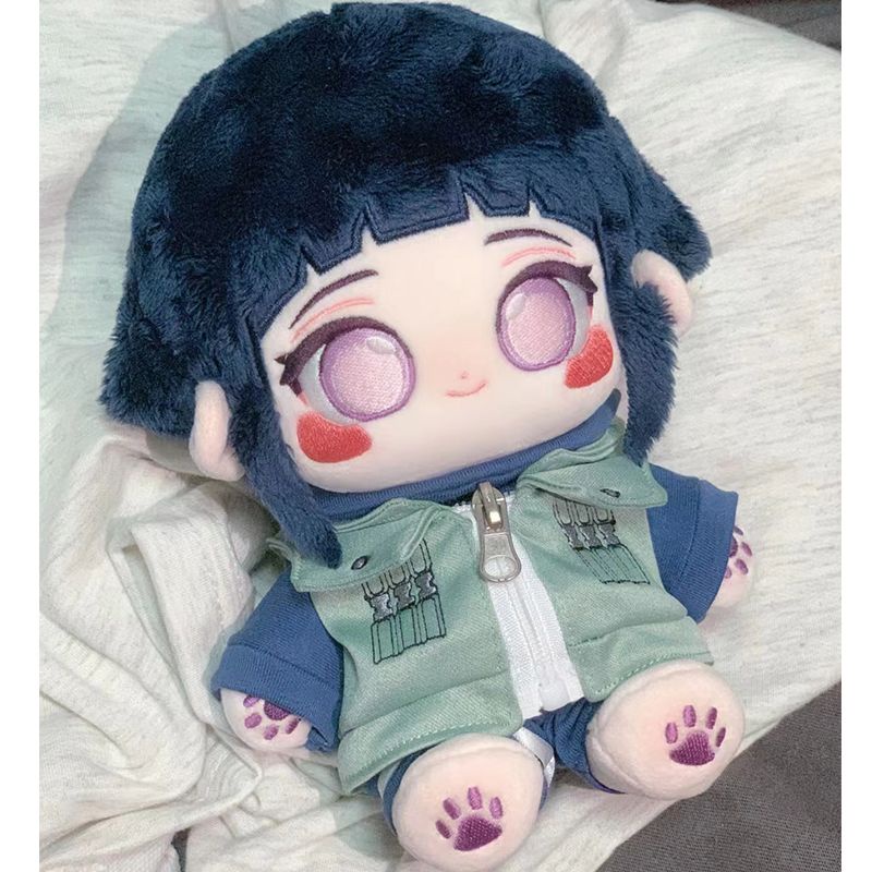 20 cm búp bê naruto haruno sakura uchiha sasuke hatake kakashi hyuuga hi plushie búp bê sang trọng quần áo bông thay đổi quần áo trang phục trang phục cosplay anime one-piece cotton cross-dressing