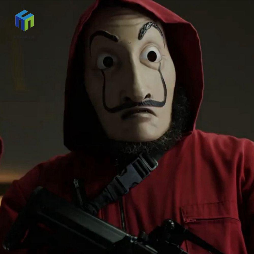 Healmeyou cosplay quần áo trang phục bên bộ quần áo chú hề trang phục la casa de papel mặt nạ quần bodysuit màu đỏ nhà giấy anime dress