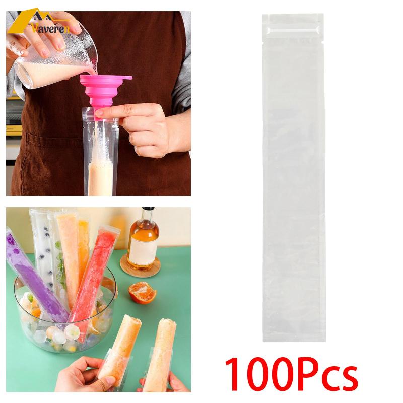Kẹo đá gói túi zip túi túi đá tiệc tự làm túi kem túi kem cho sữa chua đồ ăn nhẹ nước trái cây sinh tố