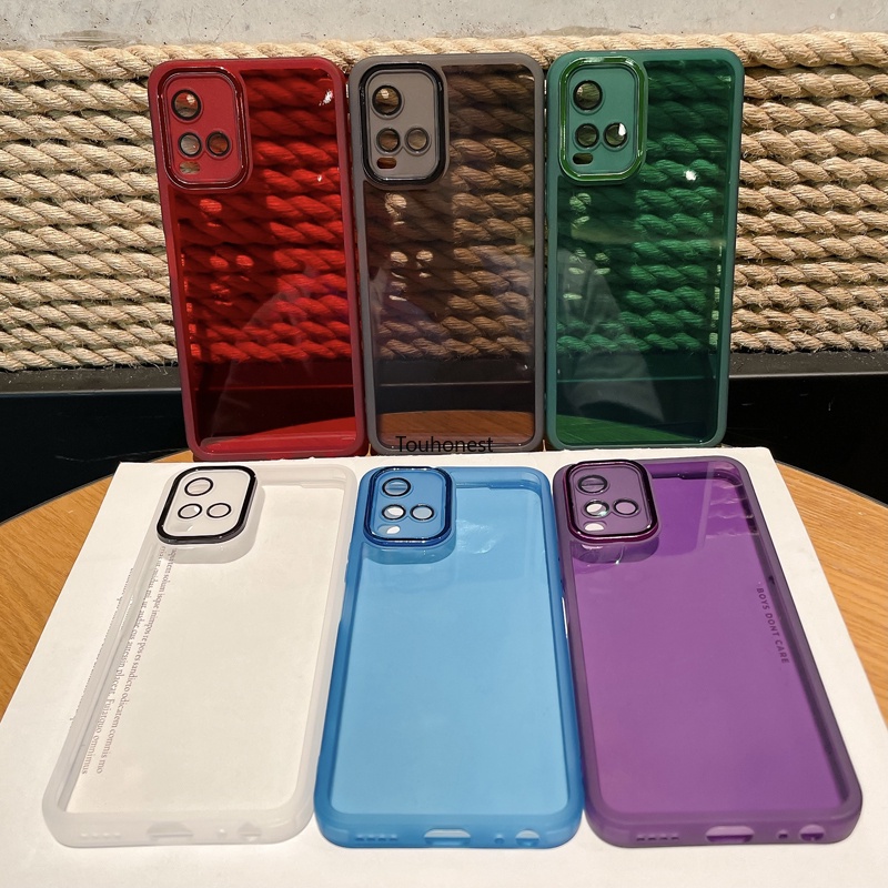 Ốp ĐiệN ThoạI For Vivo Y21 Case Vivo Y33S Ốp Lưng Vivo Y21S Casing Vivo Y33T Case Vivo Y21T Cassing Vivo Y21A Cases Vivo Y32 Case Vivo Y21E Case Transparent Shockproof Bumper Phone Clear Case Back Cover MT
