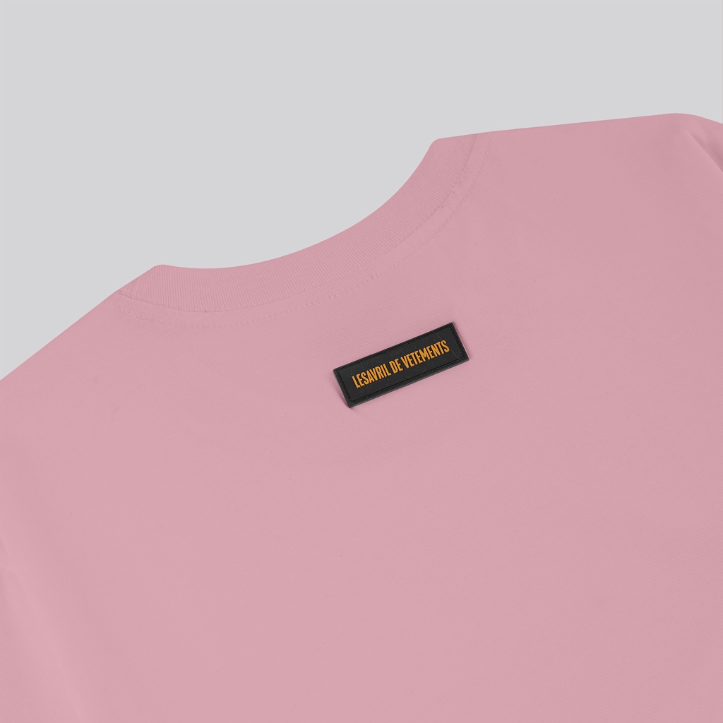 Áo thun Lesavril de Vetements Gradient Square - Pink