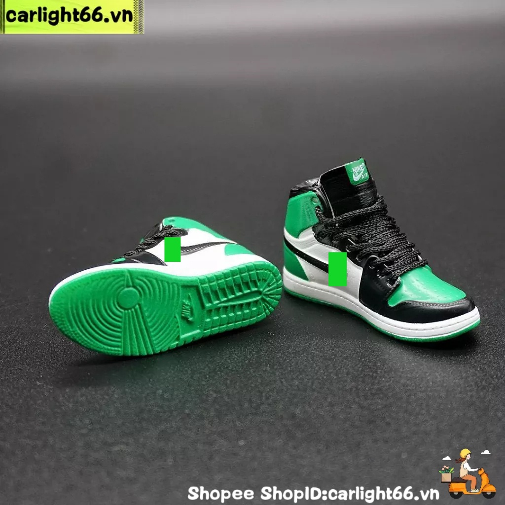 Đôi Giày Mini Tỉ Lệ 1/6 Cho Búp Bê / Mô Hình Giày Sneaker Mini