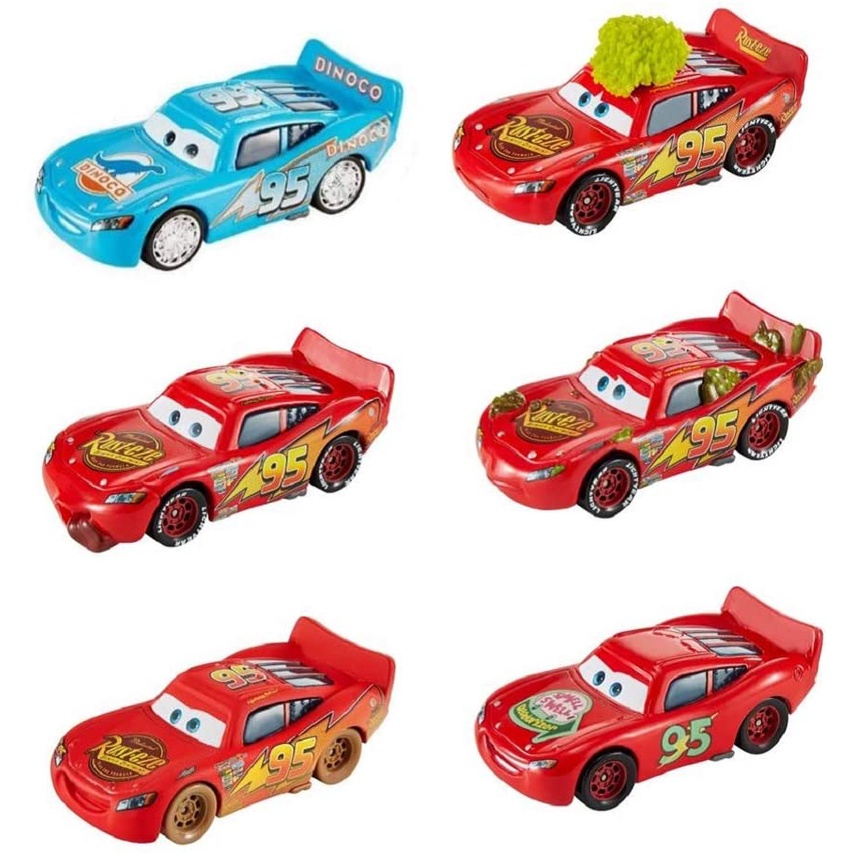 Mattel cars alloy car 1: 55 dòng mcqueen mcqueen