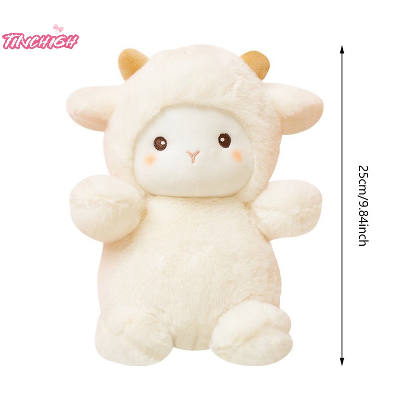 25cm búp bê sang trọng cừu siêu dễ thương kawaii lông thỏ đồ chơi alpaca nhồi bông động vật mềm gối sinh nhật tiệc cưới ném đồ chơi