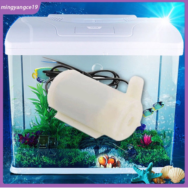 Cod dc 3v máy bơm nước nhỏ chìm siêu nhỏ cho bể cá đài phun nước nguồn cung cấp hồ cá