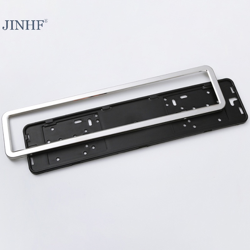 Jinhf car universal uk eu euro châu âu đức nga khung giữ biển số xe hot