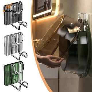 Móc treo chậu rửa bằng thép không gỉ tự dính / giá lưu trữ chậu treo tường / tổ chức tiết kiệm không gian phòng tắm