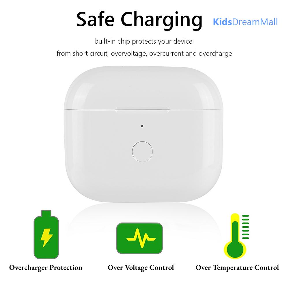 Hộp Sạc Dự Phòng Os 600mah Thay Thế Cho Tai Nghe airpods 3 2021