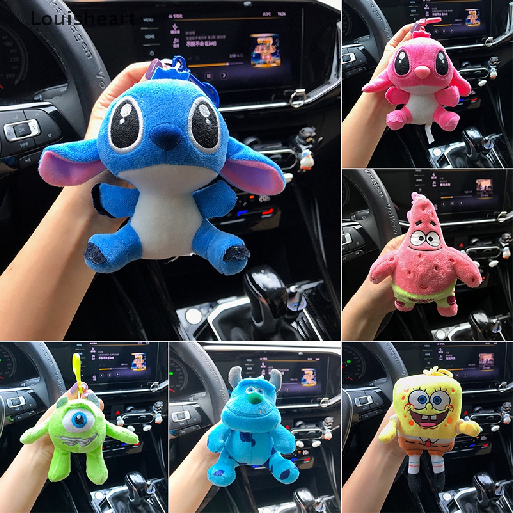 1 Móc Khóa Búp Bê Nhồi Bông Nhân Vật Hoạt Hình SpongeBob Patrick