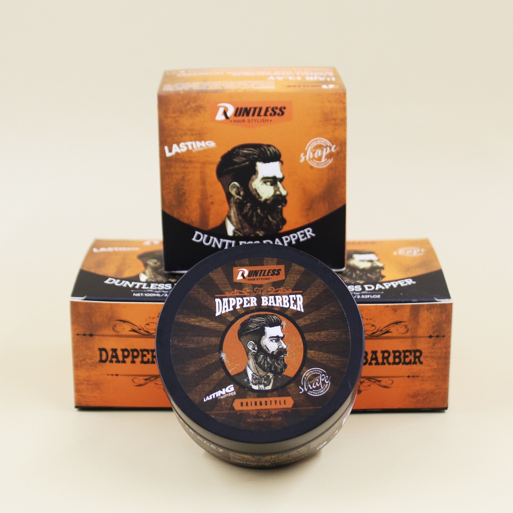 Sáp Keo vuốt Tóc Thơm Tạo Kiểu Tóc Cho Nam Và Nữ DAPPER BARBER DUNLESS