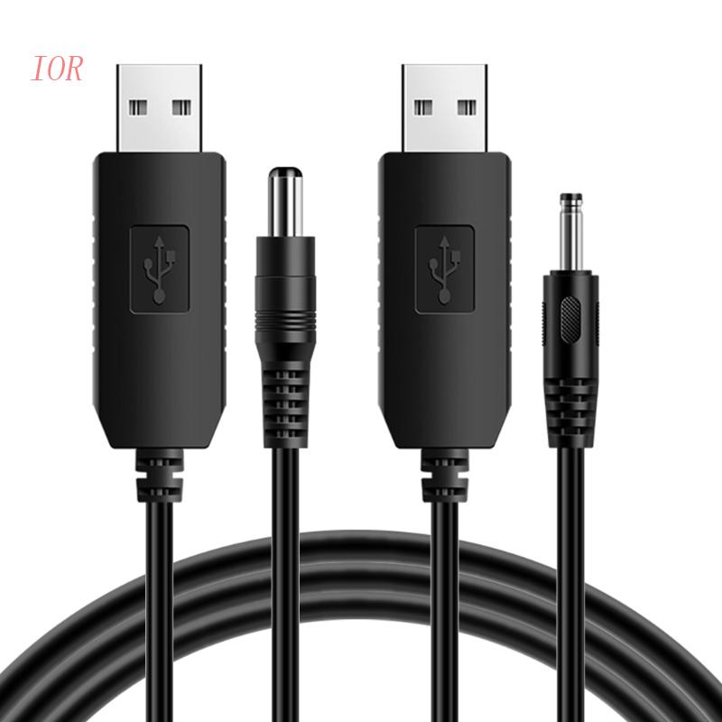 Dây Cáp Nối Tăng Áp USB Sang DC9V 12V 5.5mm 3.5mm