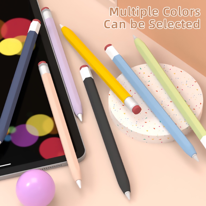 Vỏ Silicone Mềm Bảo Vệ Bút Cảm Ứng Apple Pencil 1 2 1st 2nd Generation