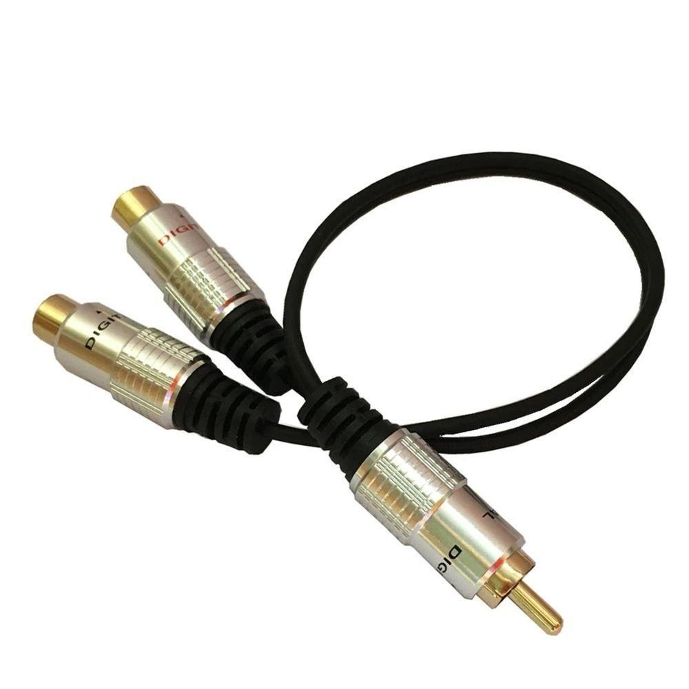 Dingyifeng Cáp Chuyển Đổi rca Sang 2 rca Chữ y