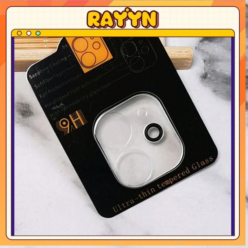 Kính Cường Lực Bảo Vệ Camera IP11/ 11 Pro/ 11 ProMax/12/12pro/12promax/12mini-RA