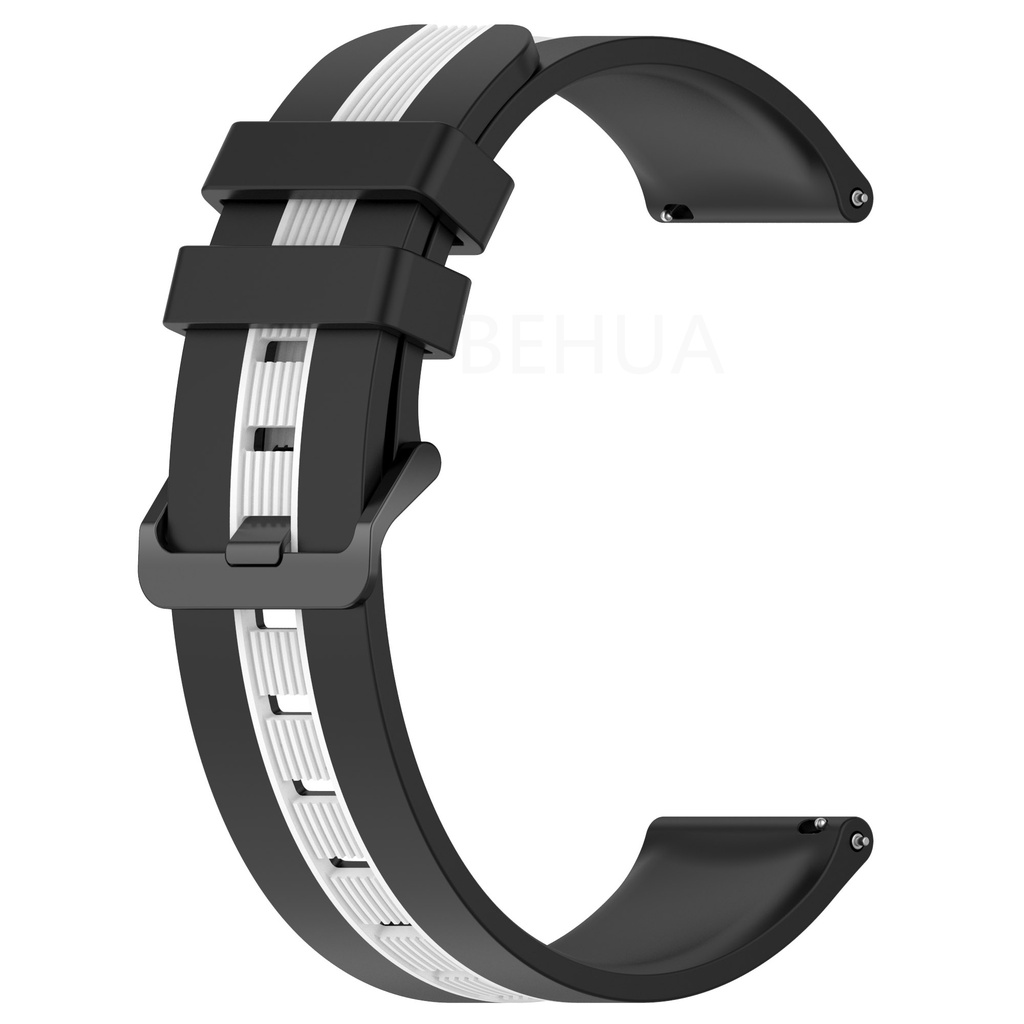Dây Đeo Silicone 20mm 22mm Cho Đồng Hồ Thông Minh Huawei GT3 SE GT2 42mm GT 3 Pro 46mm 43mm