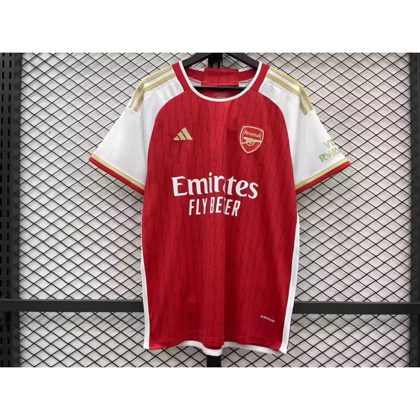 Áo Thun Thể Thao Tay Ngắn In Logo Đội Nhà Arsenal Chất Lượng Cao 2324