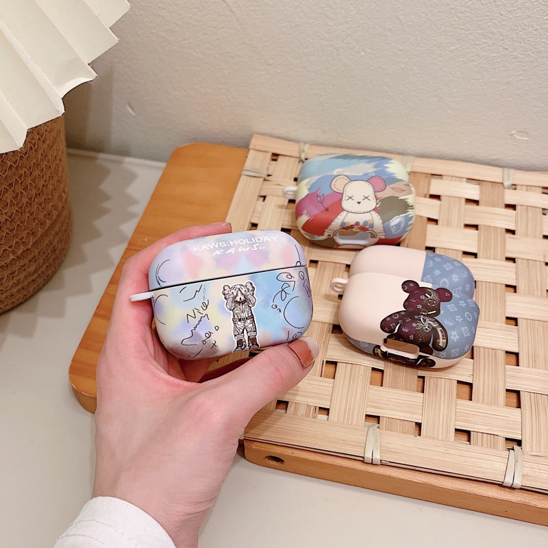 Vỏ Bảo Vệ Hộp Sạc Tai Nghe Không Dây Chống Rơi Hình Gấu Violent Cho Sony Linkbuds S