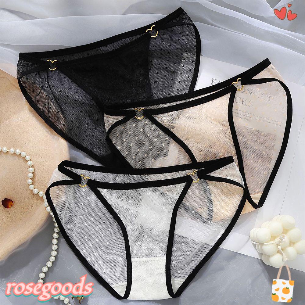 Quần Lót Không Đường May Lưng Thấp Trong Suốt Thoáng Khí Thoải Mái Dành Cho Nữ