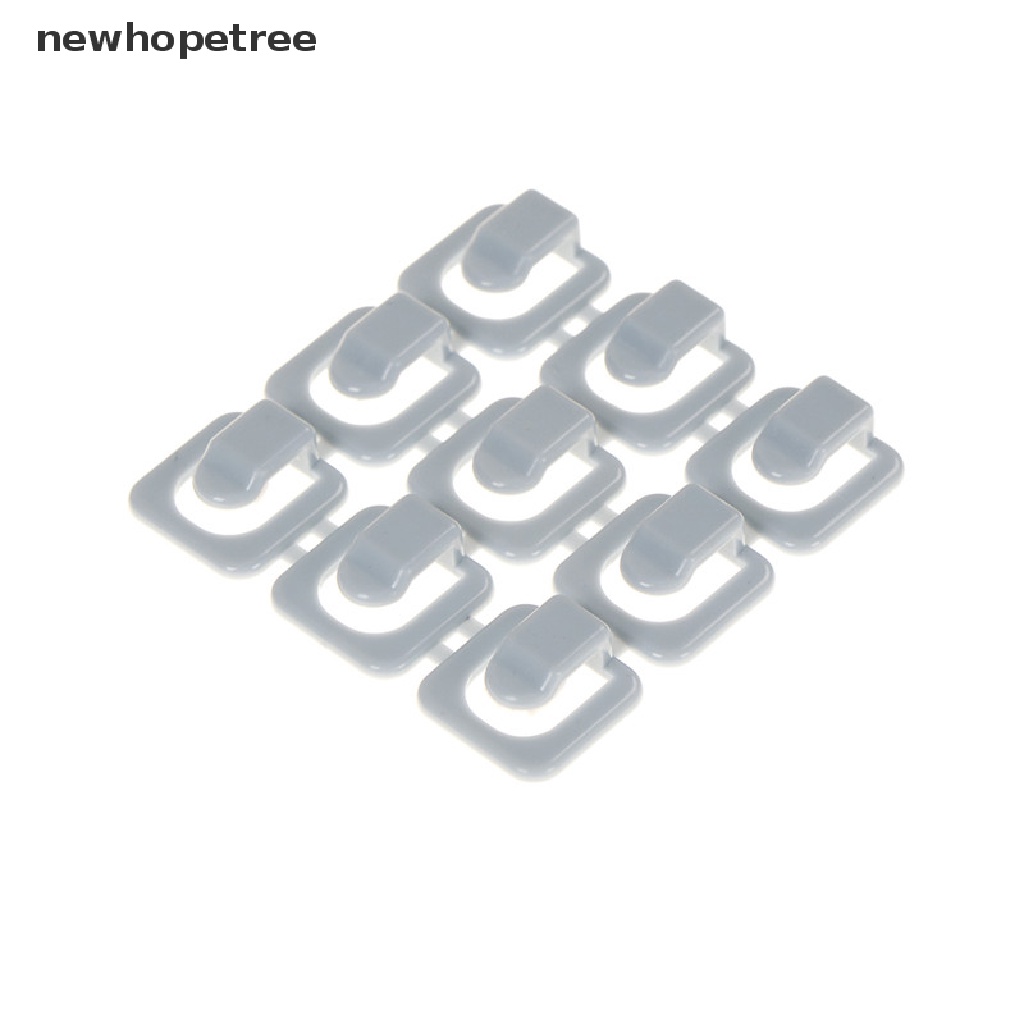 Bộ 18 Kẹp Cố Định Dây Cáp Gọn Gàng Gắn Tường Tiện Dụng