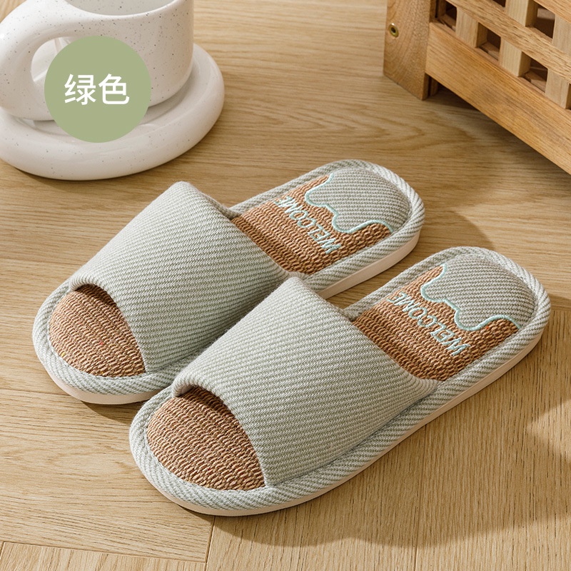 Dép Lanh Đi Trong Nhà Chống Trượt Thấm Hút Mồ Hôi Thời Trang Xuân Hè Cho Nữ