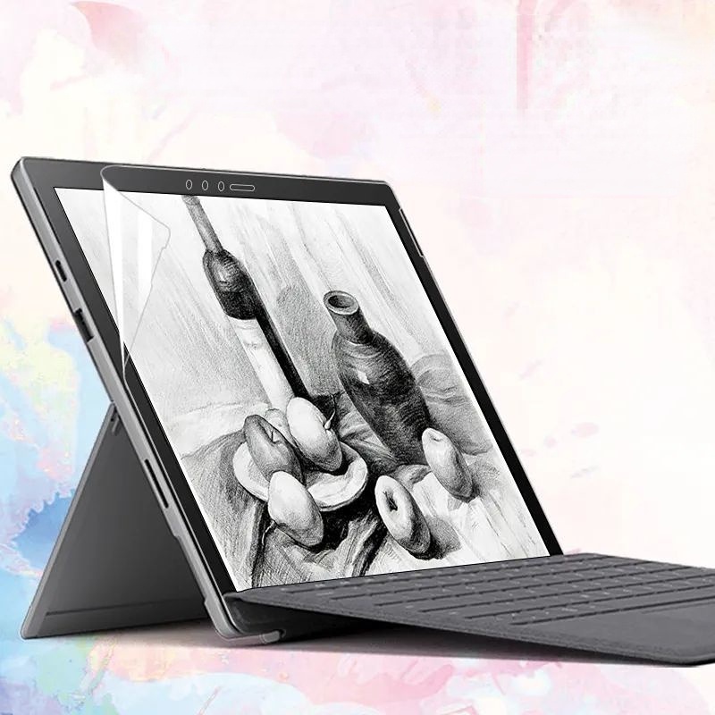 Bộ 2 Miếng Dán Bảo Vệ Màn Hình Máy Tính Microsoft Surface Pro 4/5/6/7/8 Go 2/3 1/2 10 Inch 13'' 13.5'' 12.3'' 10.10 Inch
